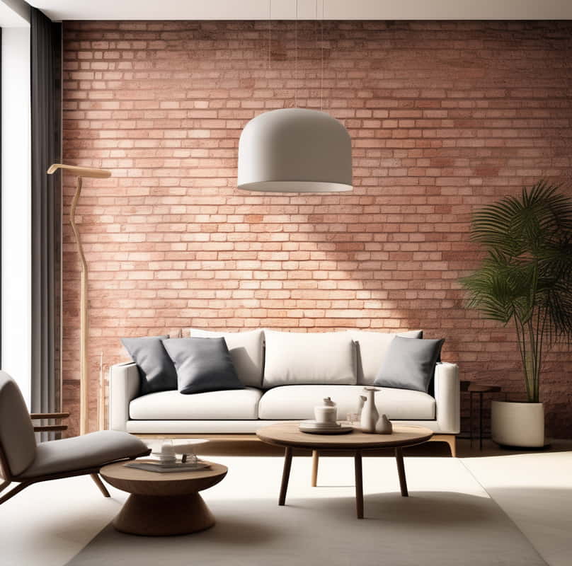 Discover the Timeless Charm of Textured Wallpaper with Brick Effect