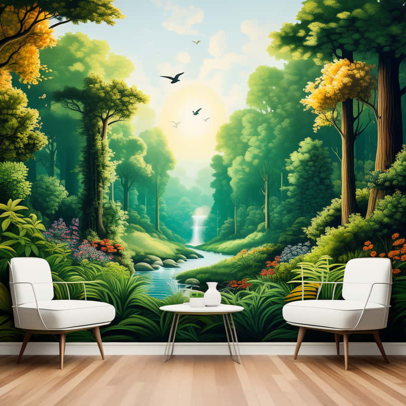 Transform Your Space with Mural Wallpaper